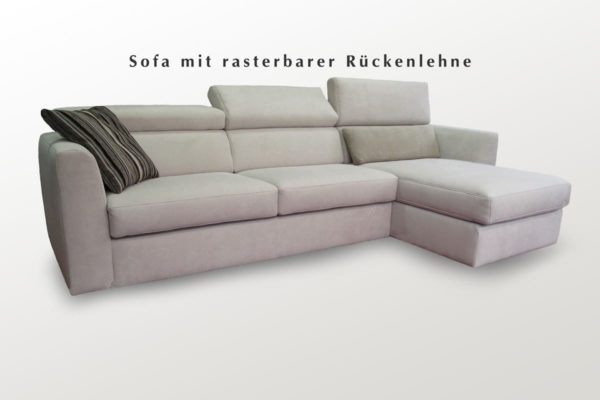 Ecklösung mit Kopfstütze
