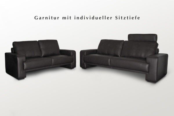 Gouchgarnitur Leder