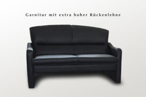 Polstergarnitur hoher Rücken
