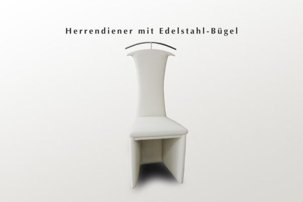 Herrendiener in weiß