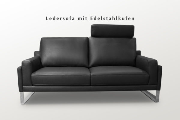 Ledergarnitur mit Funktion